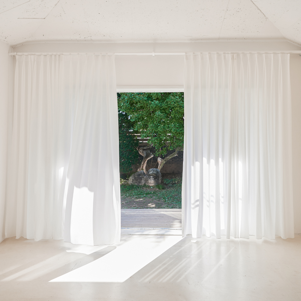 비침없는 도톰 쉬폰커튼 